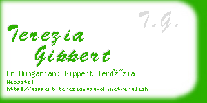 terezia gippert business card